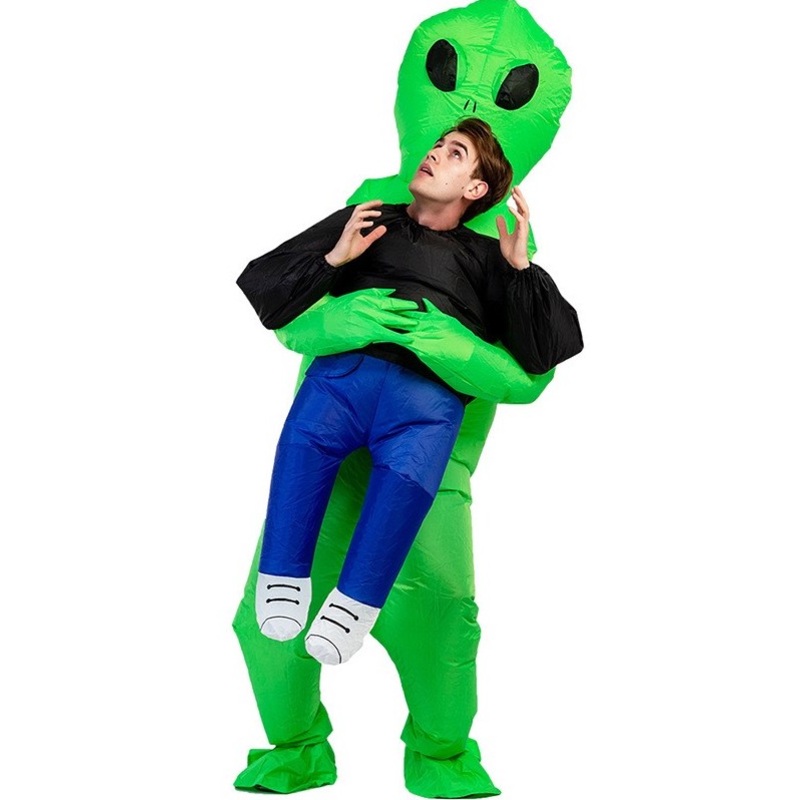 Adult Inflatable Carry Me Alien Costume