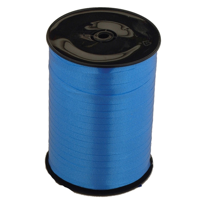 Blue Curling Ribbon