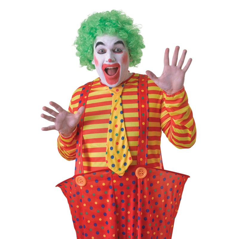 Green Clown Wig