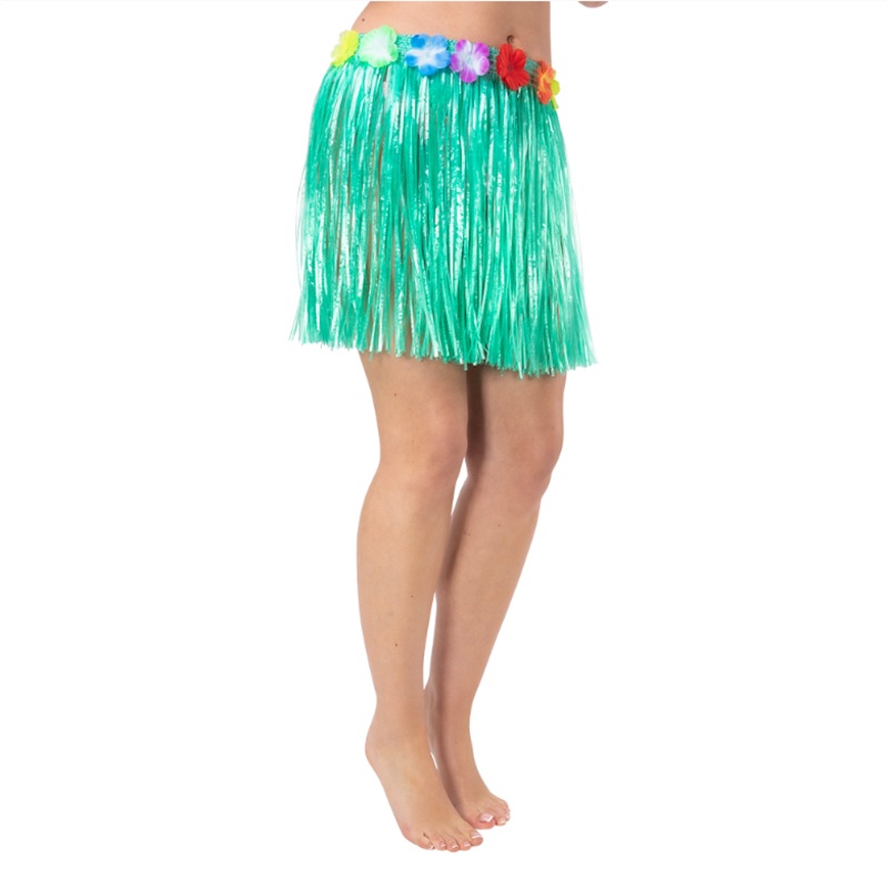 Green Hula Skirt - 40cm