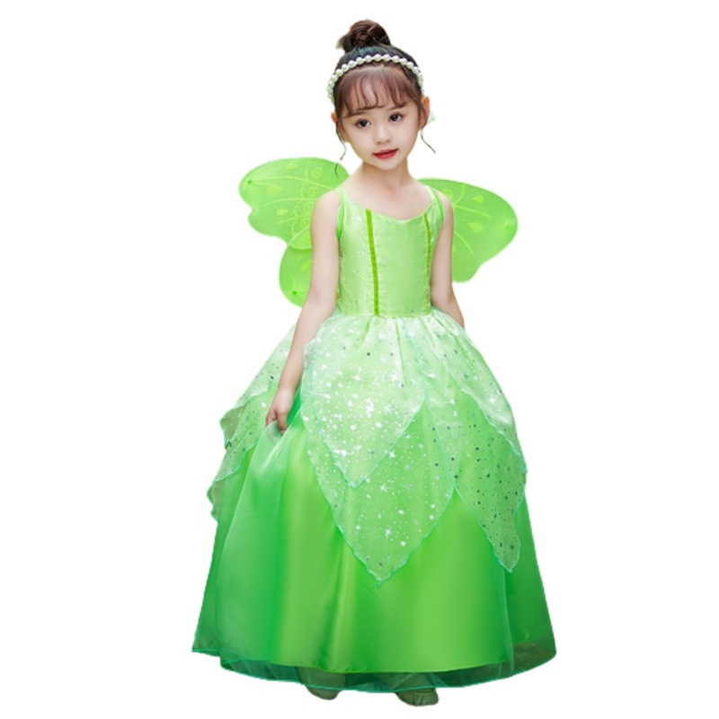 Green Tinkerbell Fairy Costume - Kids
