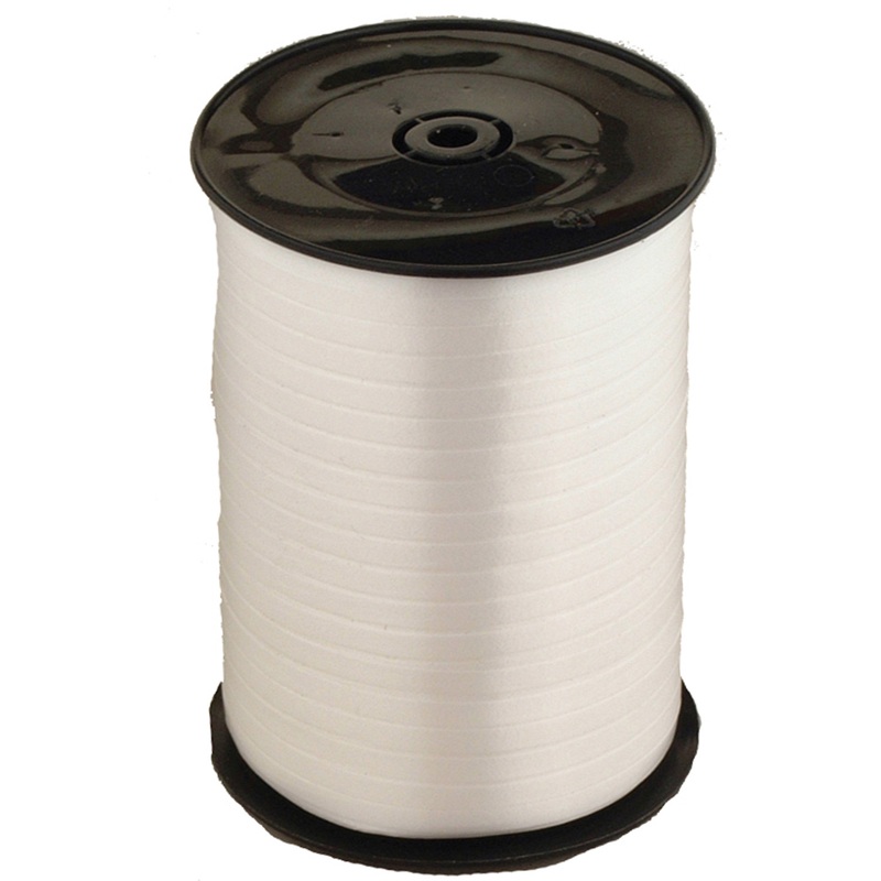 White Curling Ribbon