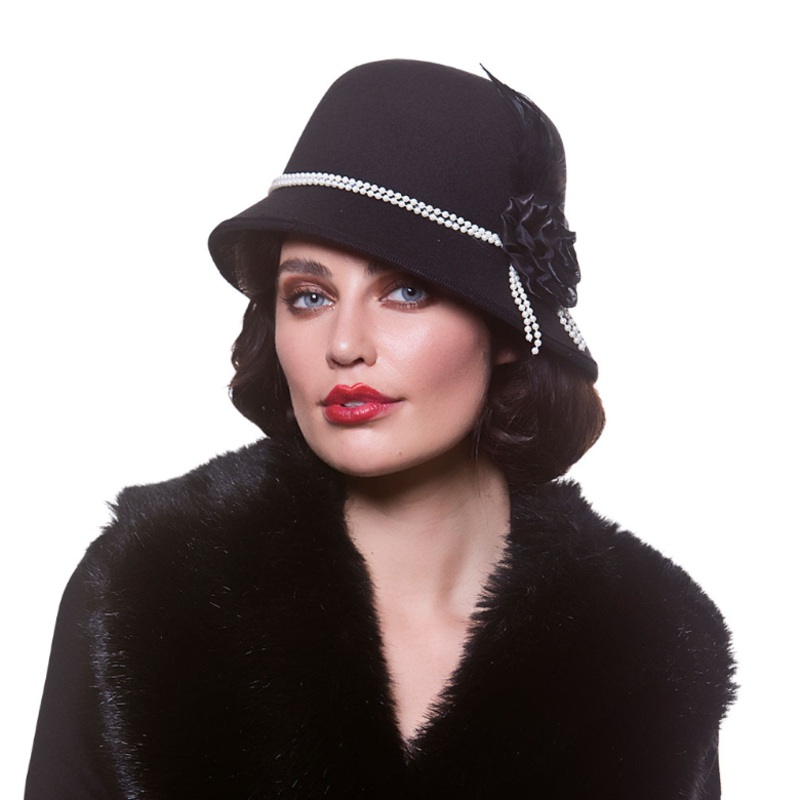 1920's Gangster Girl Hat