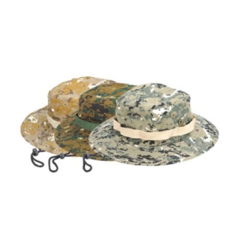Camo Print Safari Hat