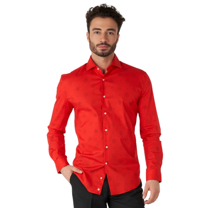 Christmas Icons Red Shirt