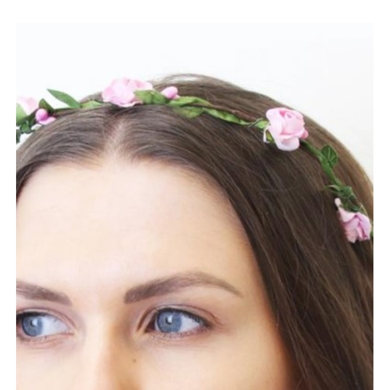 Flower Hairband - Pink