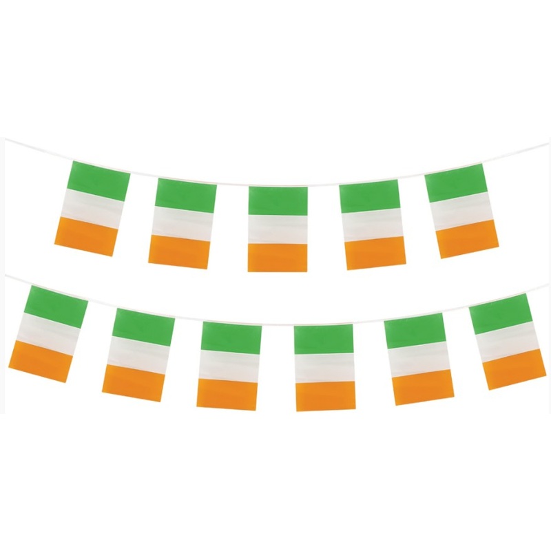 Ireland Bunting- 11 Flags 31x20cm - 4m Length