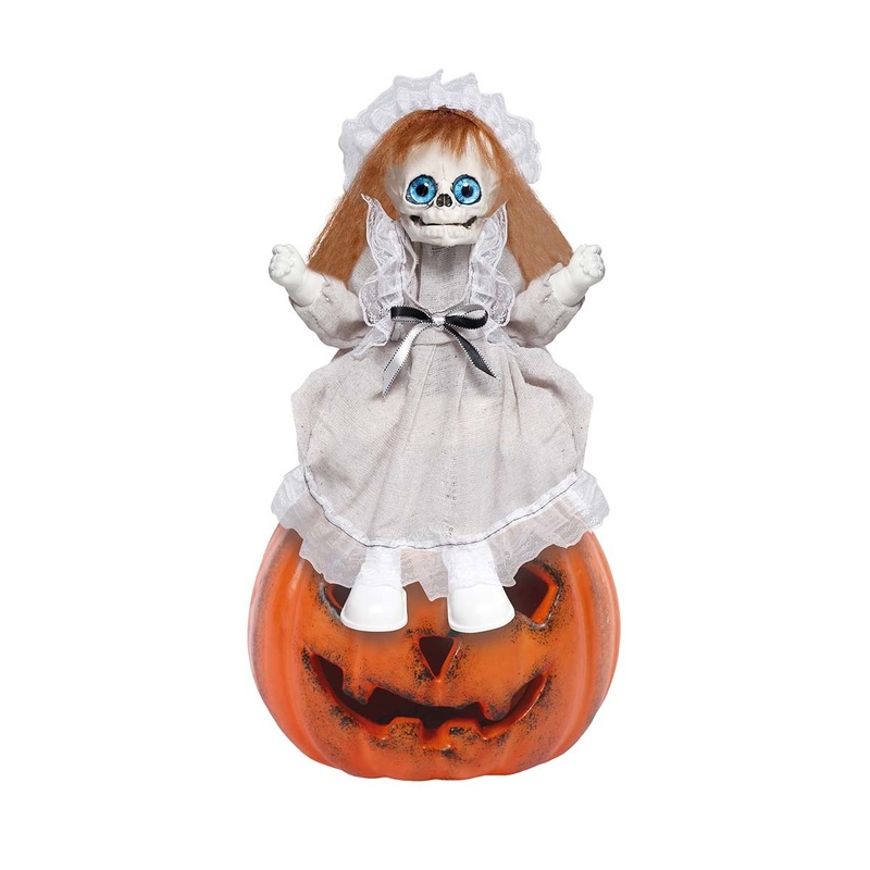 Skeleton Doll With Garden Stick