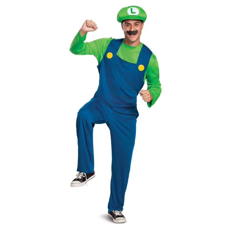 Super Mario Brothers Luigi Costume
