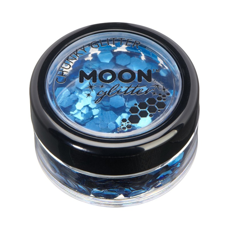 Moon Chunky Glitter - Blue