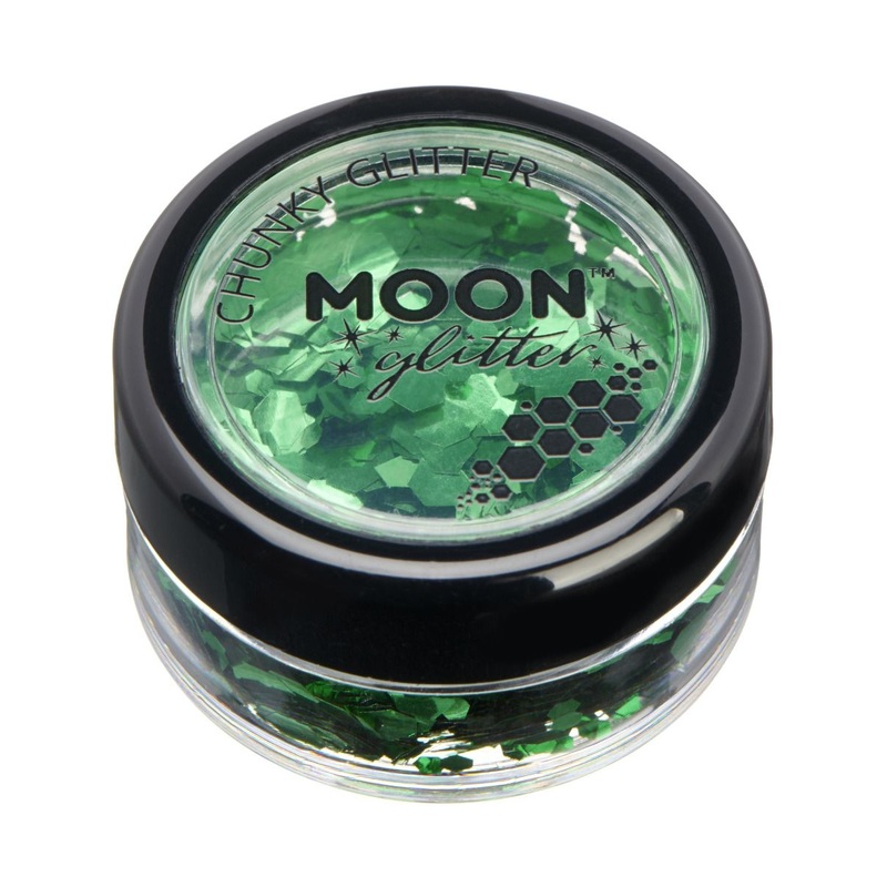 Moon Chunky Glitter - Green