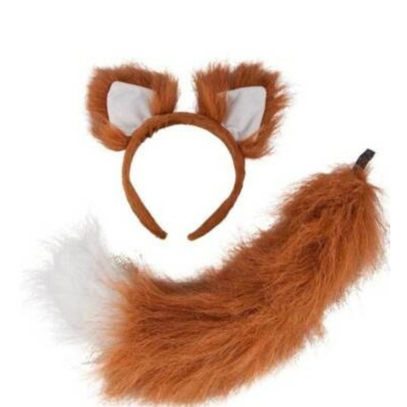 Mr Fox Tail and Ears Set