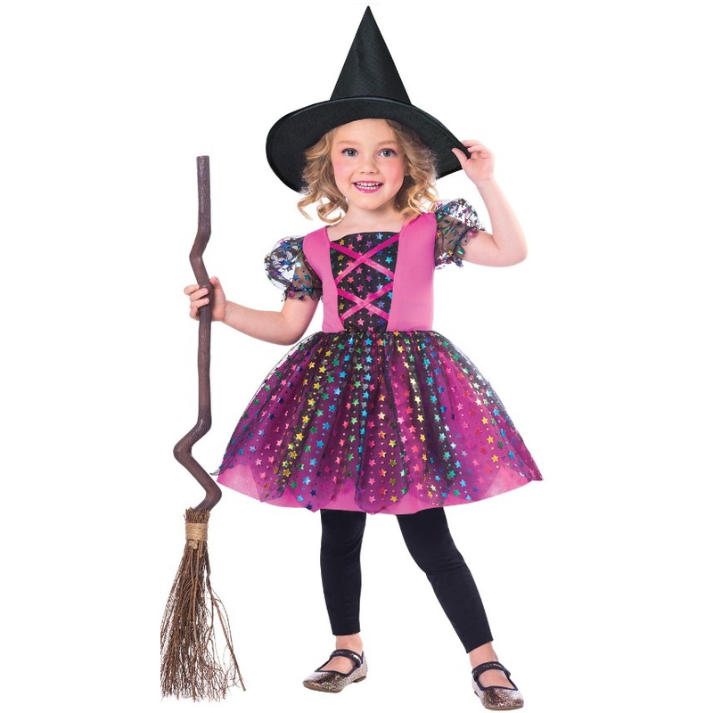 Rainbow Witch Costume