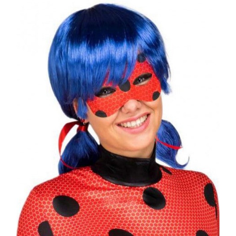 Adult Ladybug Wig with Mask