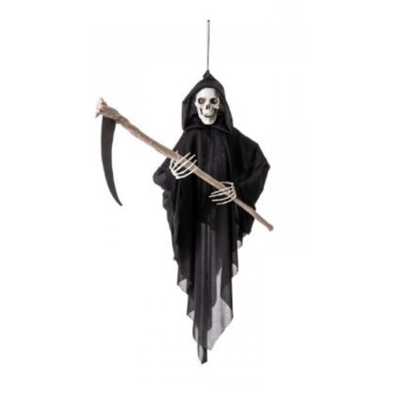 Animated Grim Reaper with Scythe