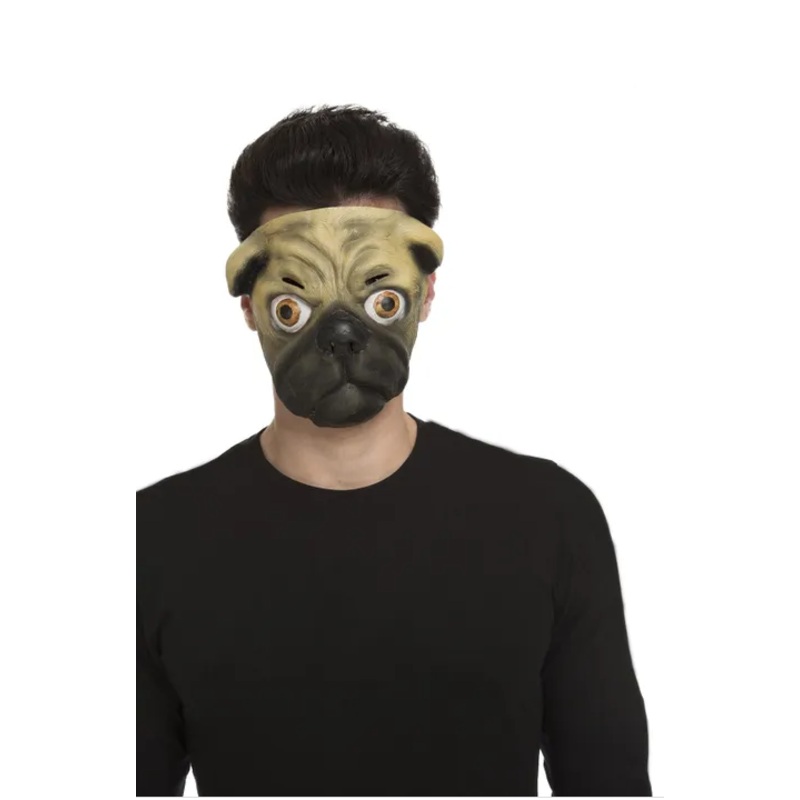 Bulldog Latex Mask