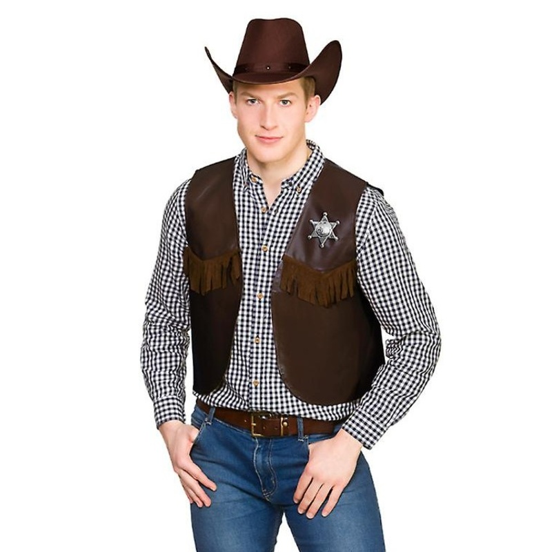 Cowboy Sheriff Waistcoat