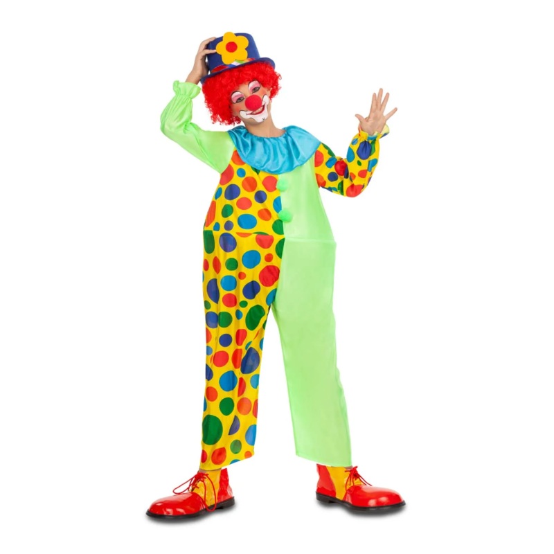 Hoop Clown Costume - Tween