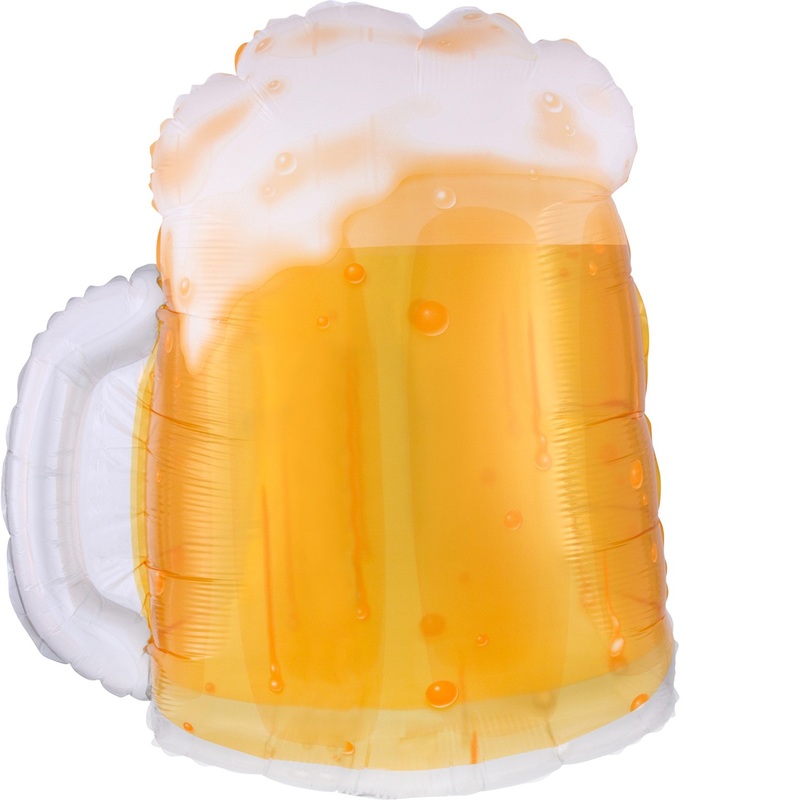 Beer Mug Foil Balloons - 20"