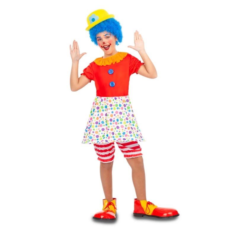 Lady Hoop Clown Costume - Kids