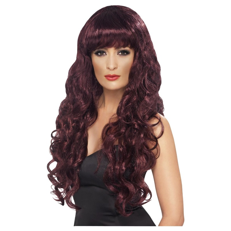 Siren Wig - Maroon