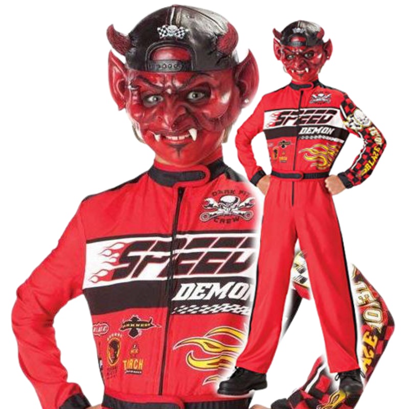 Speed Demon Costume - Tween