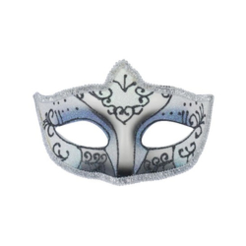 Glitter Eye Mask - Blue