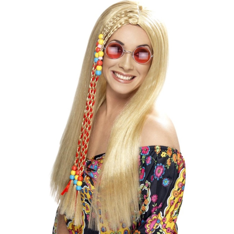 Hippy Party Wig - Blonde