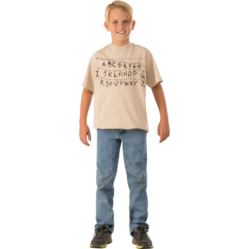 Stranger Things Alphabet Wall T-Shirt - Kids