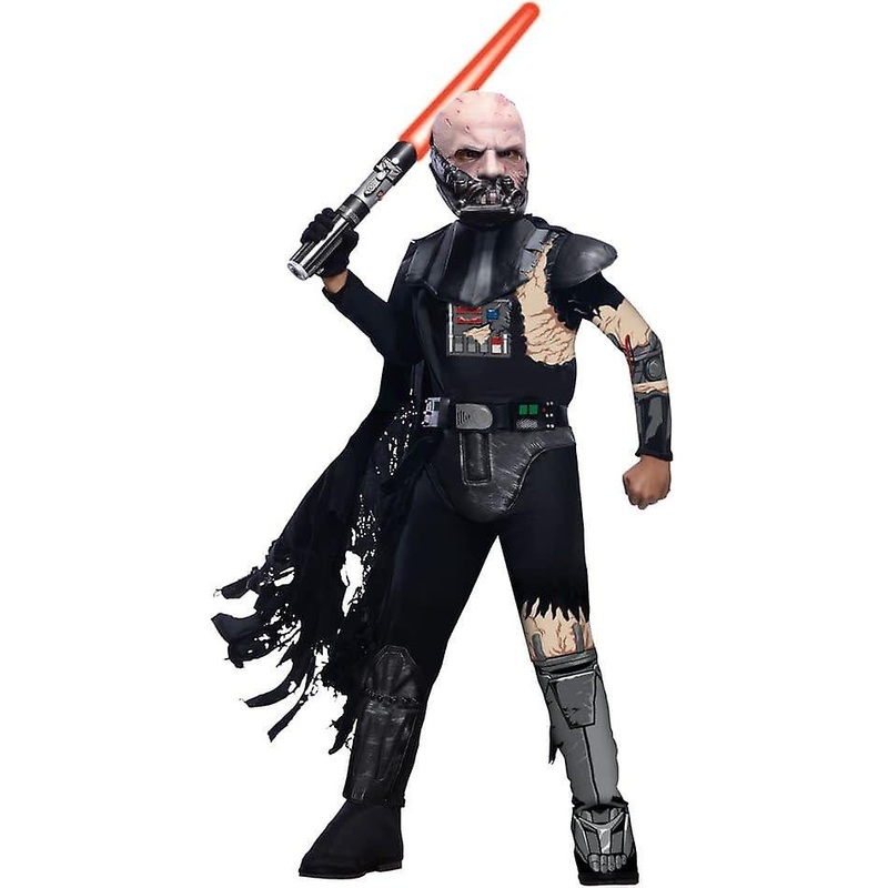 Battle Damaged Darth Vader Costume - Kids