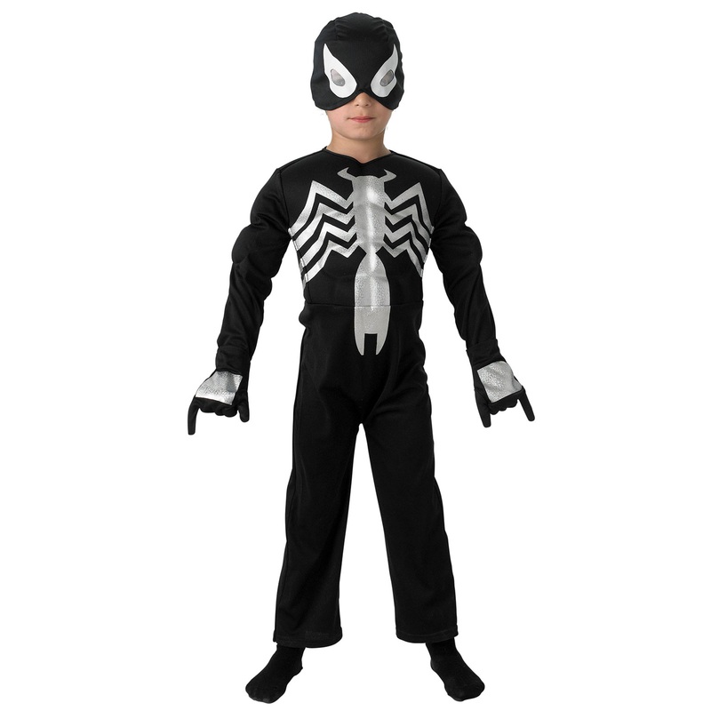Black Ultimate Spiderman Costume - Kids