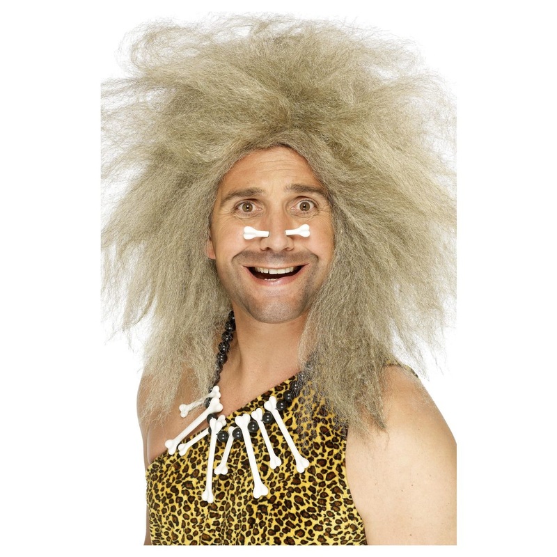 Crazy Caveman Wig -Blonde
