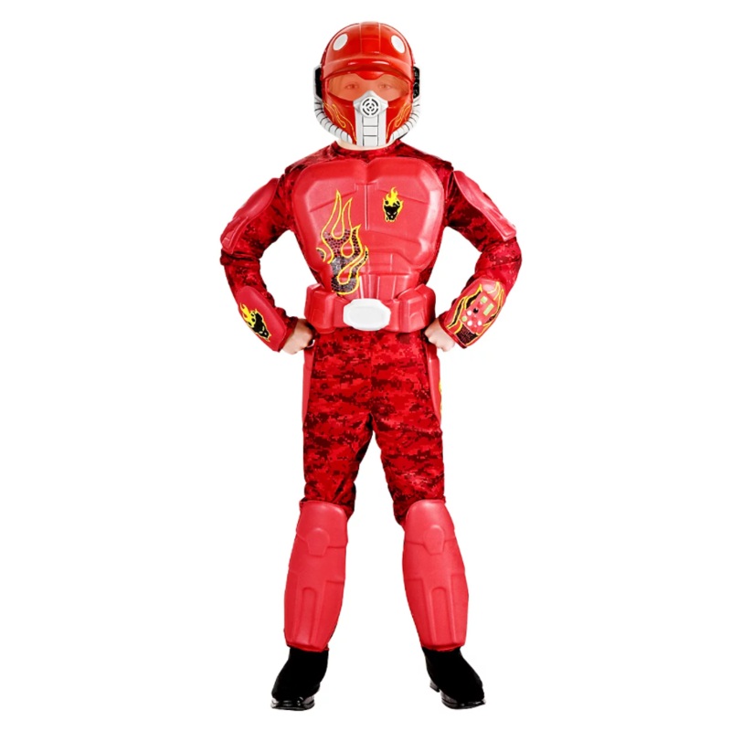 Deluxe Flame Warrior Costume - Kids