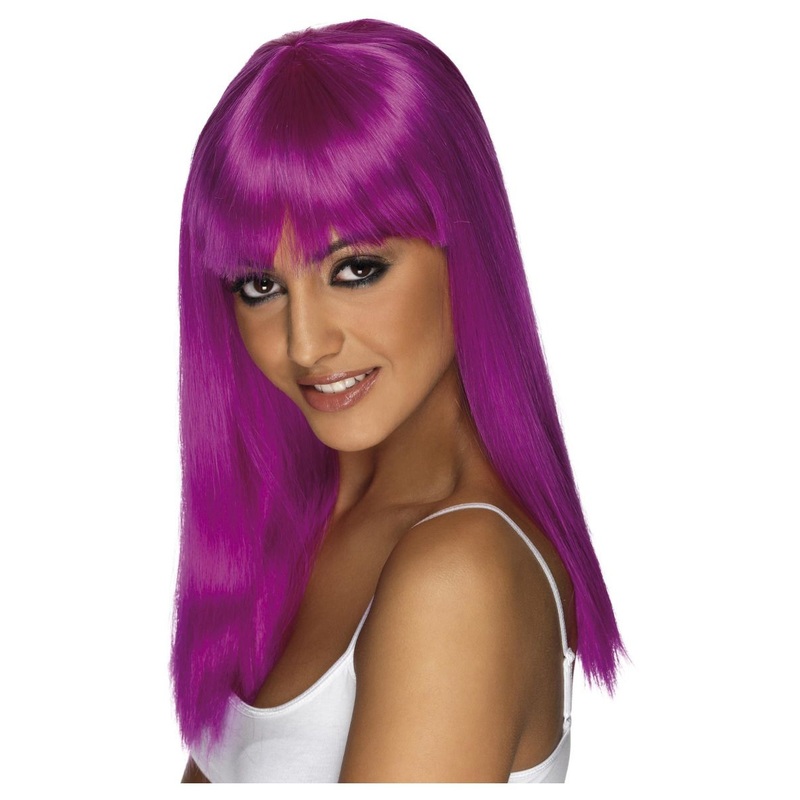 Glamourama Wig - Neon Purple