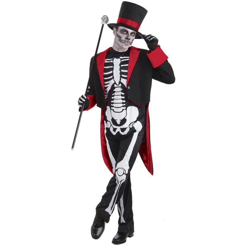 Mr Bone Jangles Costume - Men's