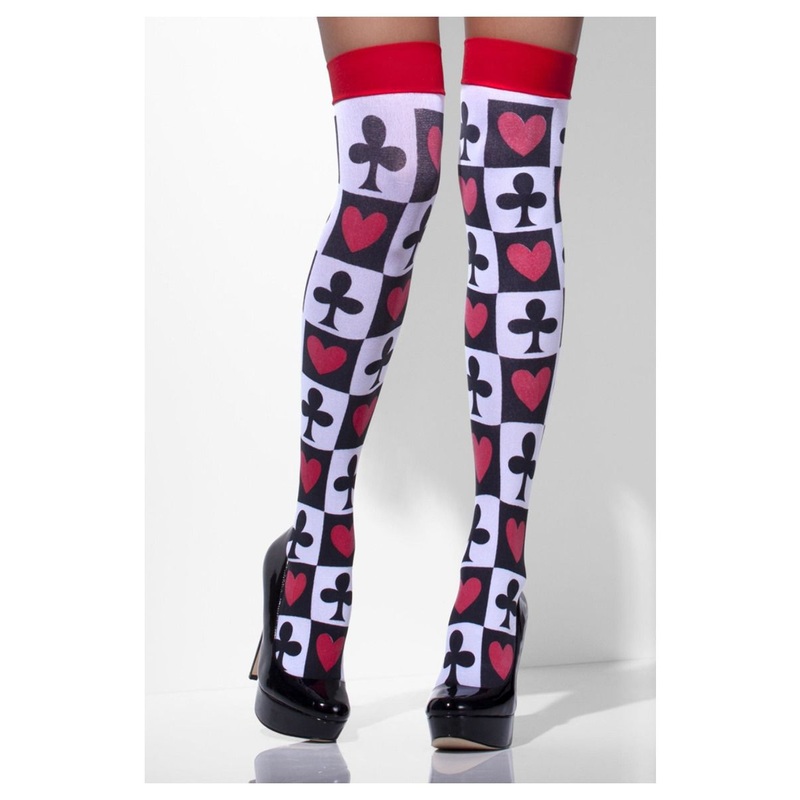 Poker Pattern Hold Ups - White