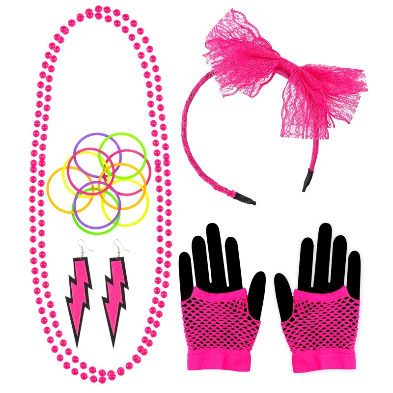 80's Neon Fashion Accessories