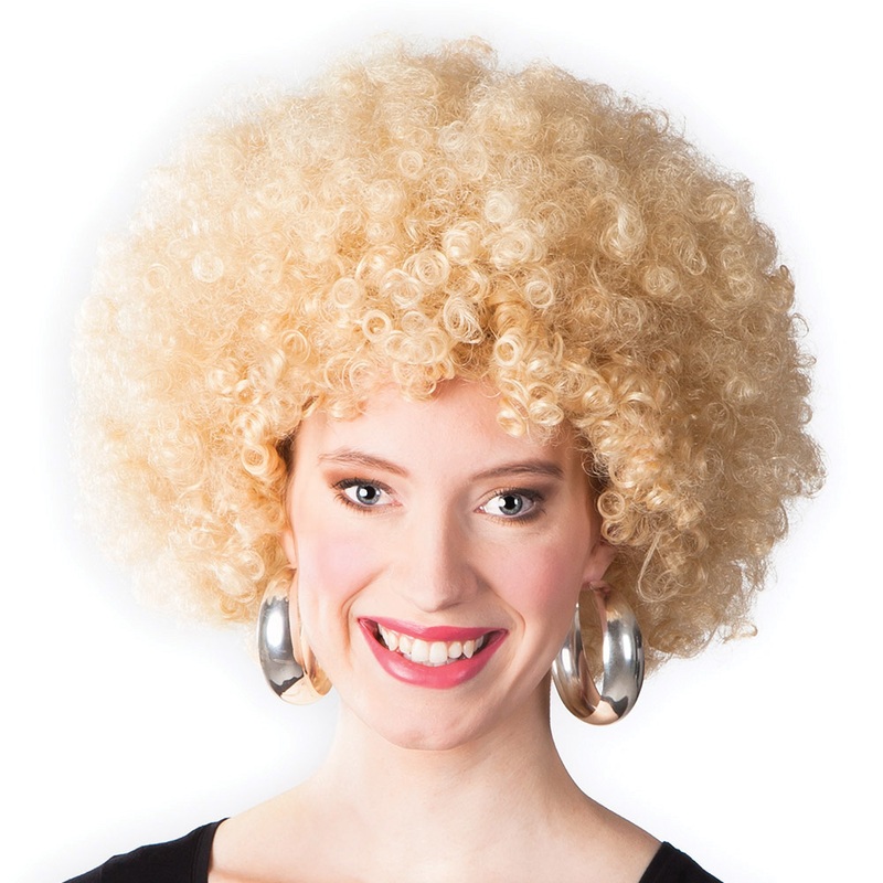 Blonde Afro Wig