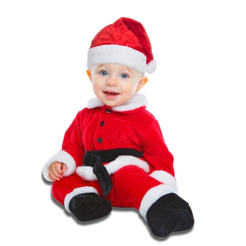 Cotton Santa Costume - Baby