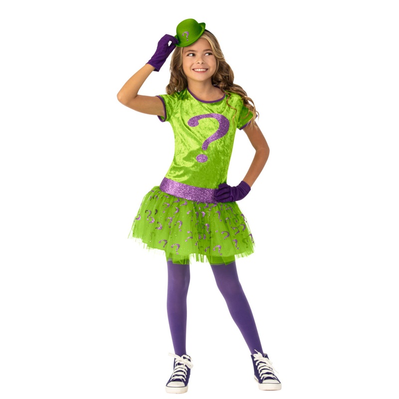 Deluxe The Riddler Costume - Girls