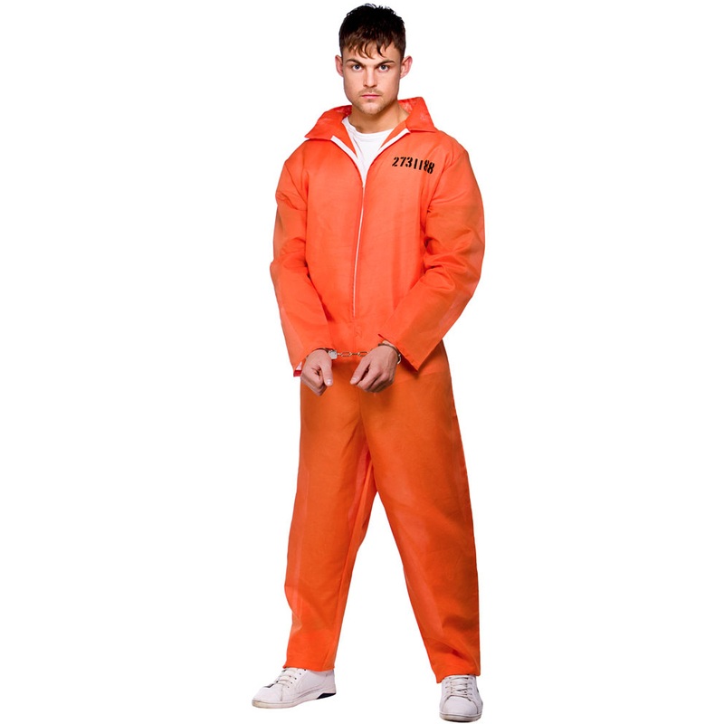 Orange Convict Costume