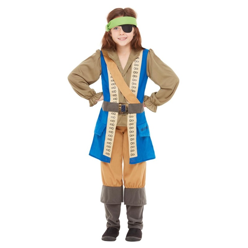 Pirate Captain Costume - Tween