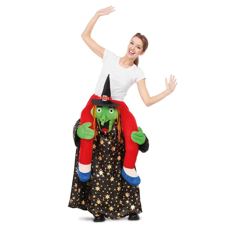 Ride On Witch Costume - Adult