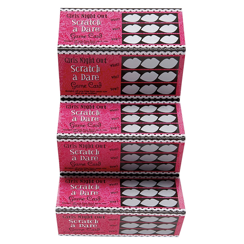 Scratch and Dare Game Cards - 6 pack