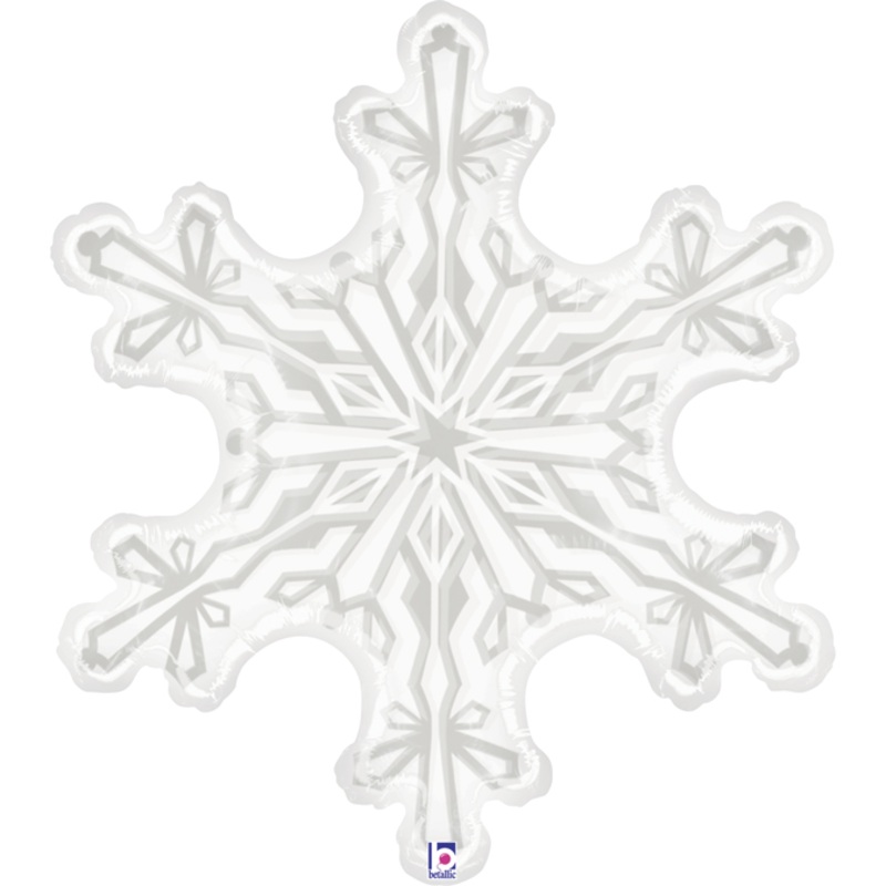 Snowflake Balloon - 38"