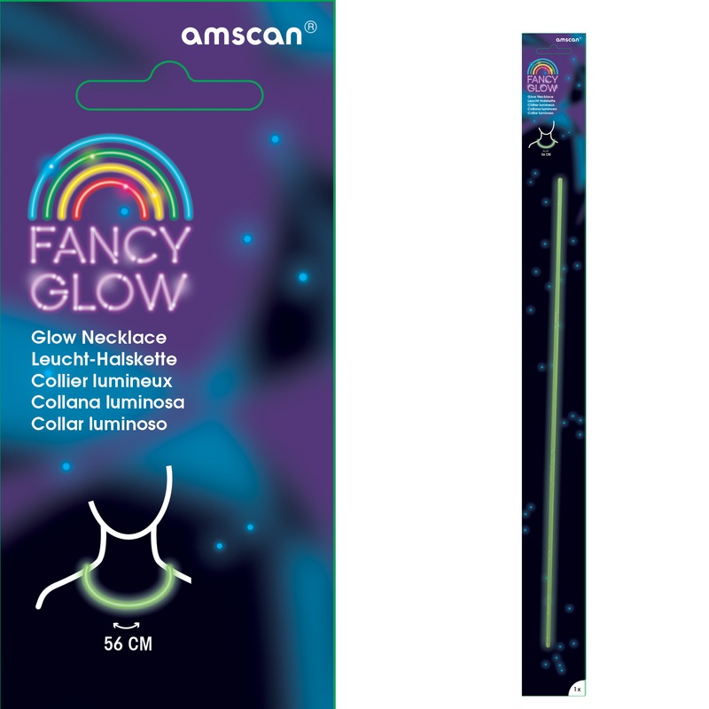 Fancy Glow Necklace - Green