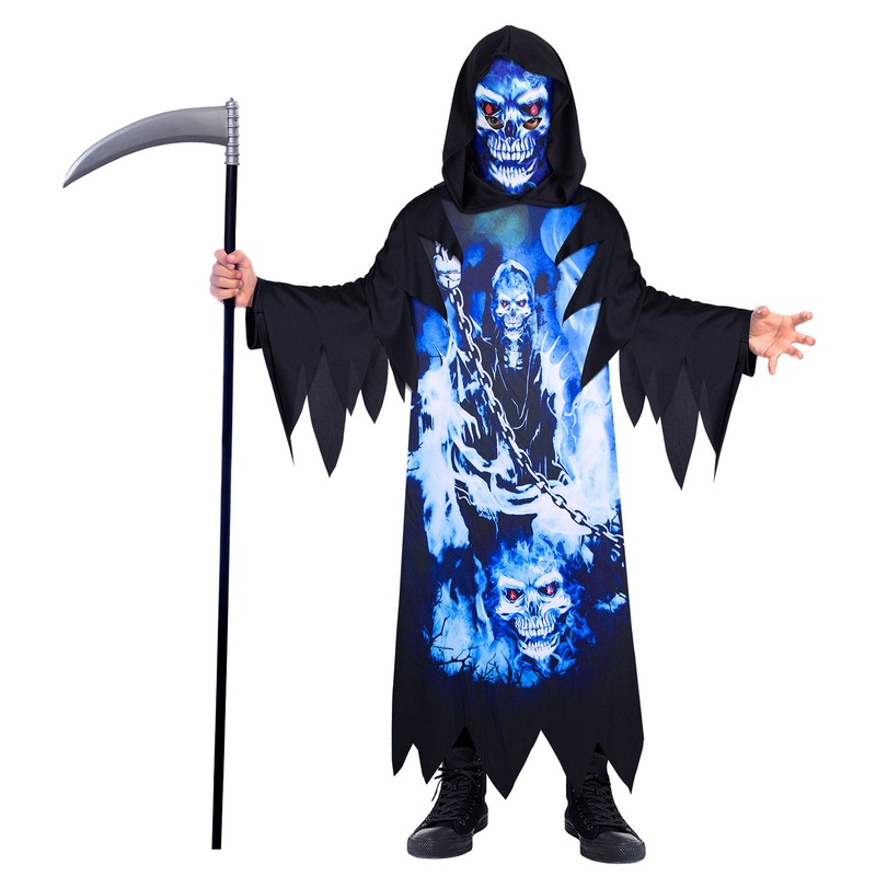 Neon Reaper Sustainable Costume - Kids