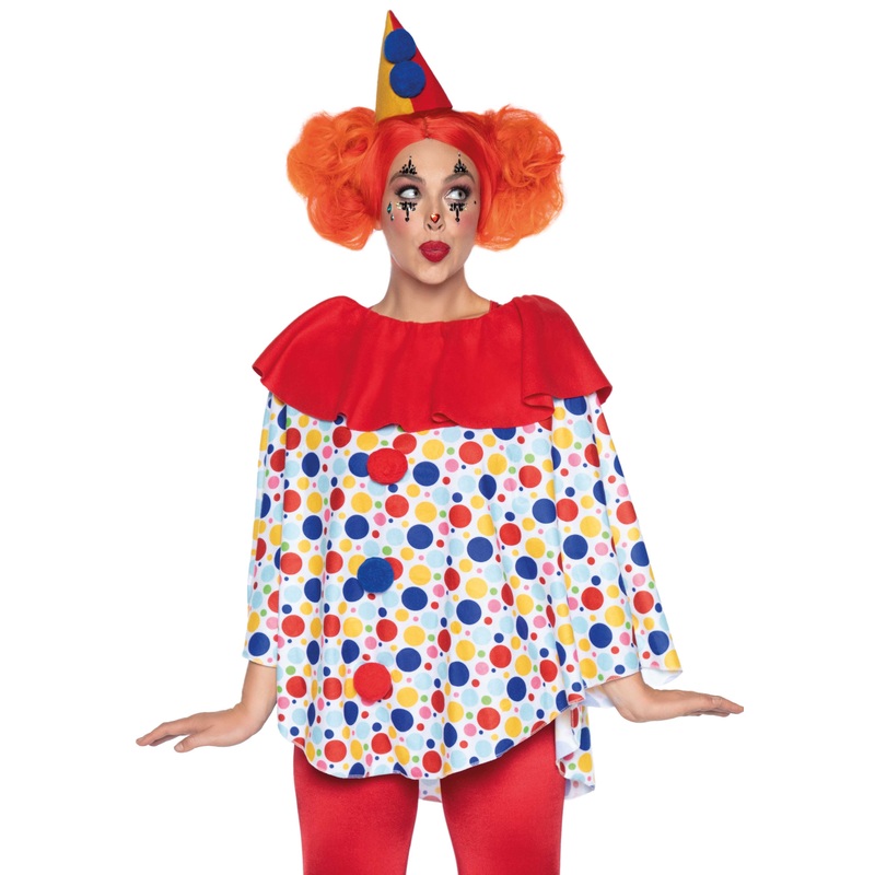 Clown Poncho Set