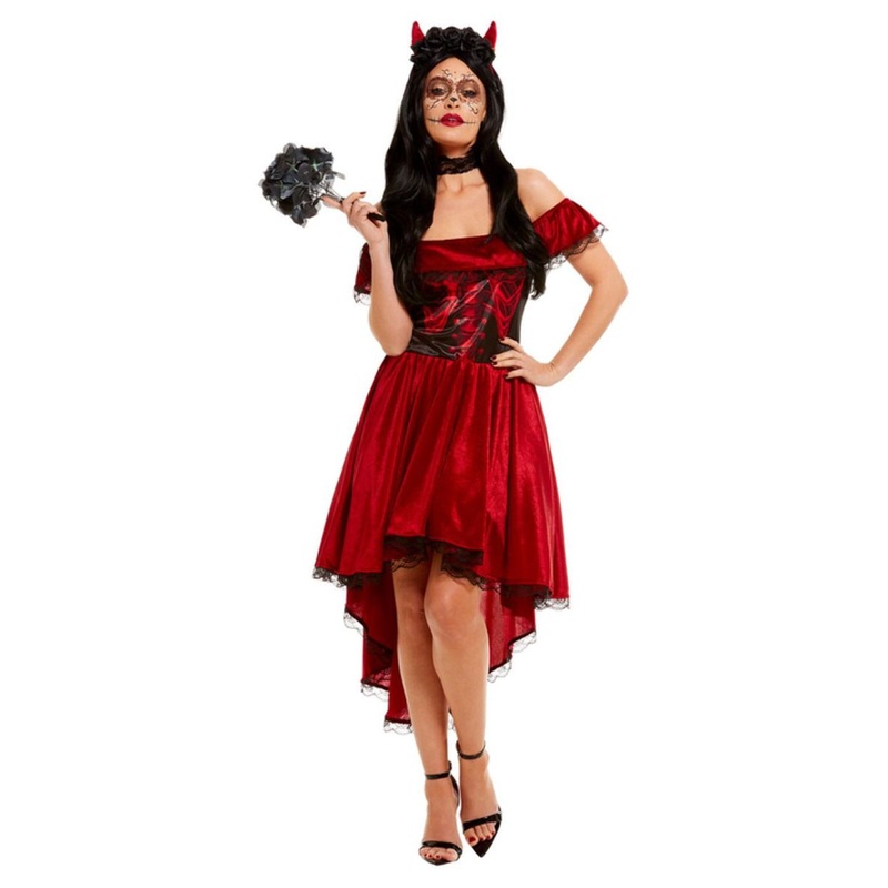 Day Of The Dead Devil Costume