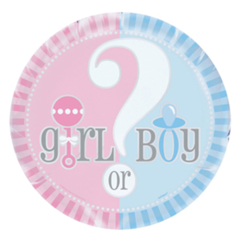 Gender Reveal Foil Balloon - 18"